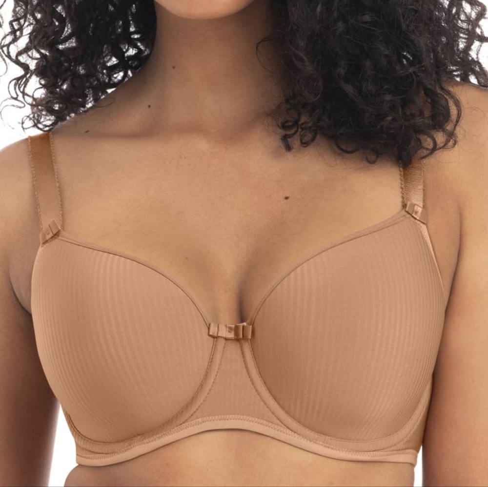NWOT Freya AA1050 Cinnamon Size 28DDD Idol Balcony T-Shirt Bra!!